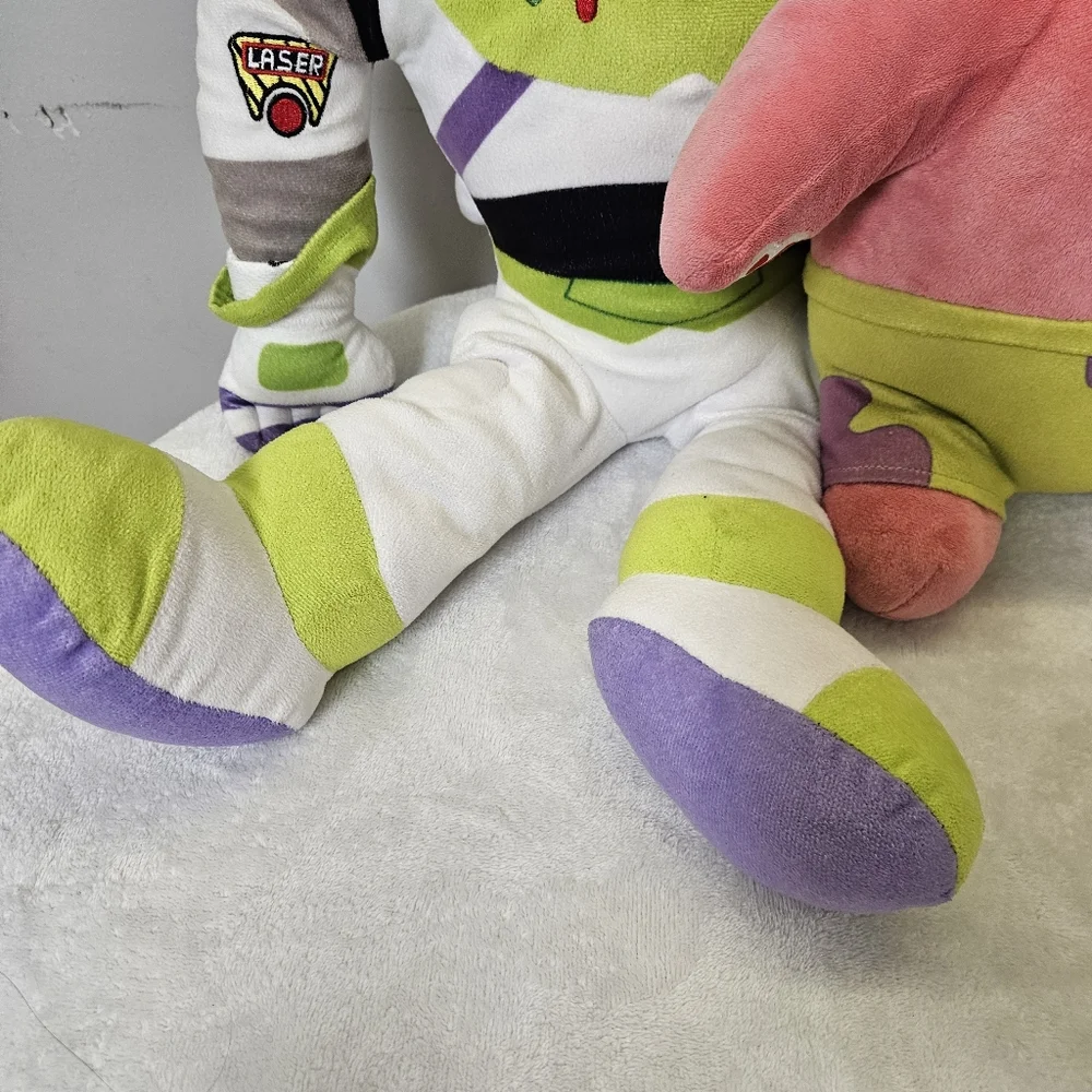 Buzz Lightyear and Patrick Star Plush Toy Set - Picture 7 of 14